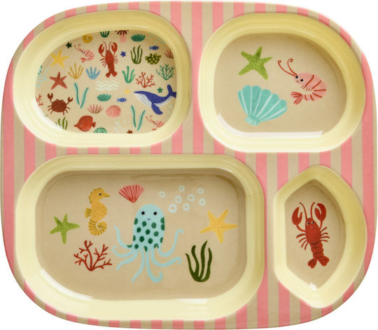 Rice Kinderteller aus Melamin