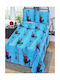 Pătură pentru copii Single Light Blue 160x240buc