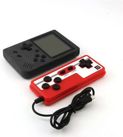 Rantime Mini Portable Console 400 Games 2 Players Black