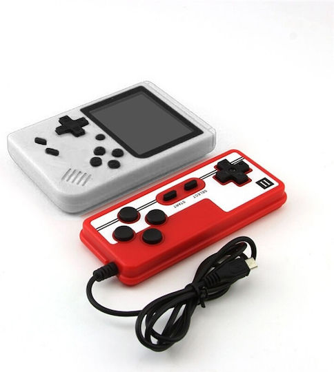 Rantime Mini Portable Console 400 Games 2 Players White