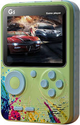 Mini Pyramid Console 3-inch Screen 500 Games Portable Multicolor Tv 1020mah G5 Green