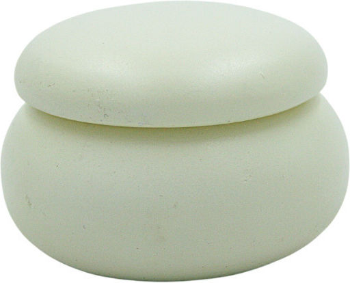 Cutie Bijuterii Macaron Culoare Ecru 7x5cm