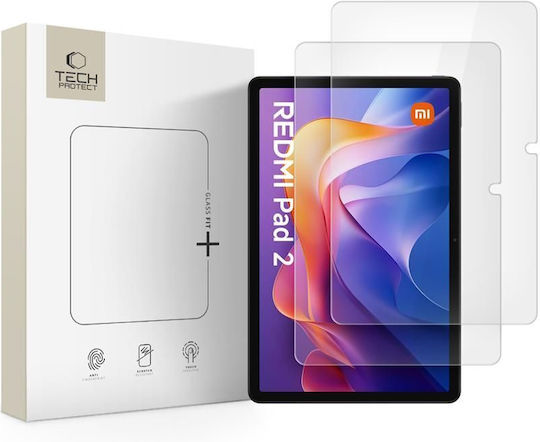 Tech-protect Glass Fit+ 2-pack Xiaomi Redmi Pad 2 Se 11.0 Clear
