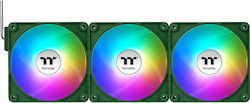 Thermaltake CT120 EX Вентилатор за кутия 3бр Racing Green Thermaltake CT120 EX Вентилатор за кутия 3бр Racing Green