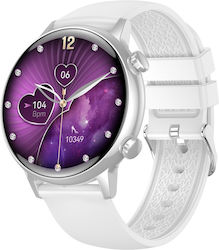 CharmFiT Aluminiu Smartwatch (Argintiu)
