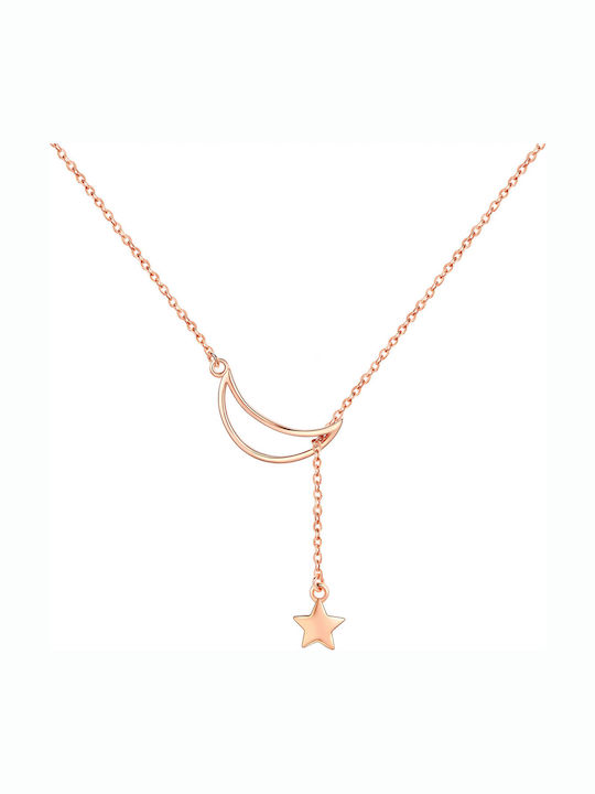 Silver Star Κολιέ με σχέδιο Αστέρι από Ασήμι