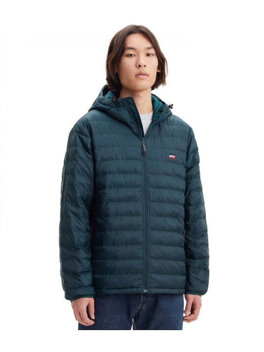 Presidio Packable Χειμωνιάτικο Μπουφάν Puffer Πράσινο