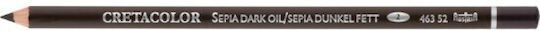 Cretacolor Sepia Dark Oil Pencil