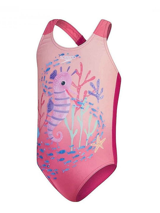 Speedo Digital Printed Kinder Badeanzug Einteil...