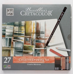 Cretacolor Σετ Ζωγραφικής 27τμχ