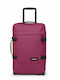 Eastpak Tranverz S Cabin Suitcase Wine Burgundy With 4 Wheels Height 51cm