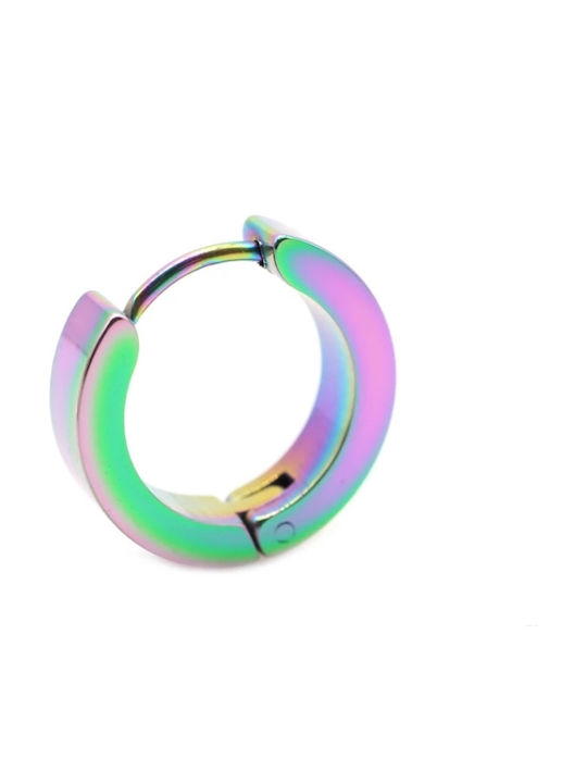 Amalfi Accessories Кликер Обеци за пиърсинг от Стомана Многоцветен