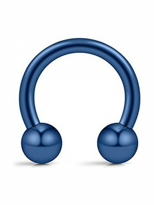 Amalfi Accessories Steel Blue Bar Earring