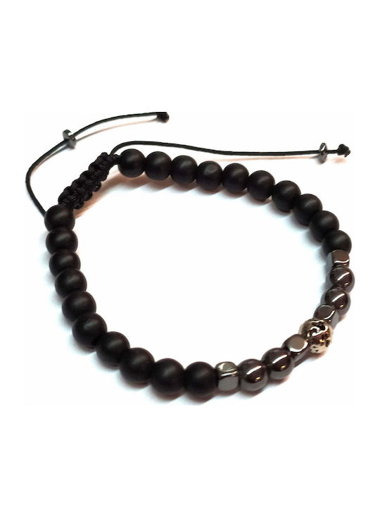 Amalfi Accessories Women's Bracelet Macrame with design Eye made of Cord