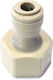 Pipe Fitting Connector 1/2 1/4 Quick Coupling Φ6
