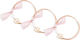 Afitechno Christening Charm Bracelet Pink 100pcs