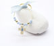Daskalakis Christening Charm Keychain Light Blue 75 Pieces