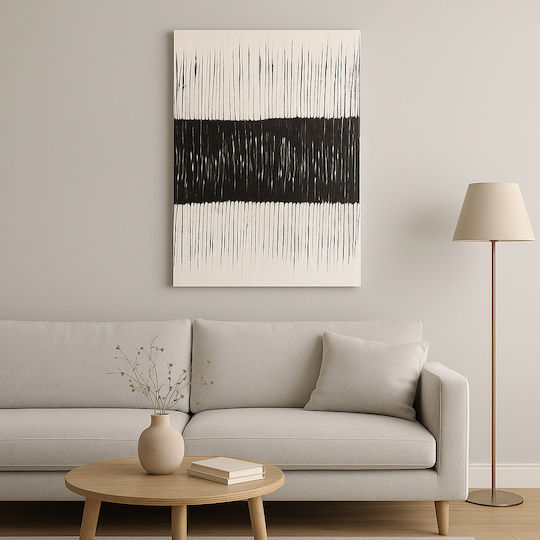 Painting 60x90 Black & White