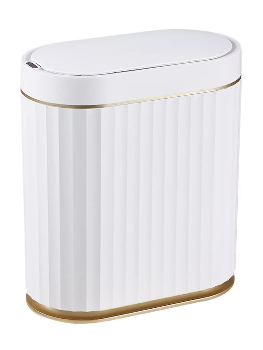 Home Use Plastic Bathroom Basket 7lt White