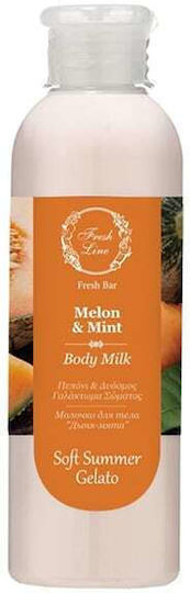 Fresh Line Melon & Mint Хидратиращ Milk за тяло 200мл