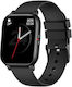 MostWanted Aluminium Smartwatch με Παλμογράφο (Μαύρο)