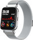 MultiFiT Aluminium Smartwatch με Παλμογράφο (Ασ...