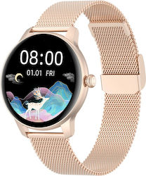 LadyCrown FiT Aluminium Smartwatch με Παλμογράφ...