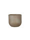 Mica Γλάστρα Taupe 14x14x14εκ.