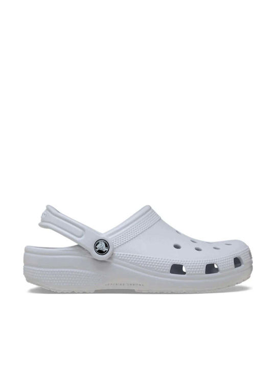 Crocs Ανατομικά Σαμπό Λευκά