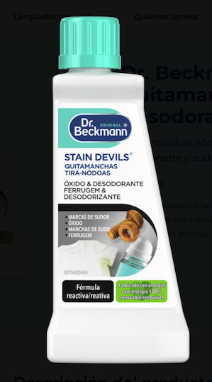 Dr Beckmann Διαβολάκος Του Λεκέ Υγρό Καθαριστικό Λεκέδων 50ml