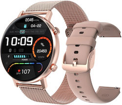 DoFIT Aluminium Smartwatch mit Pulsmesser (Gold)