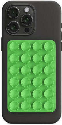 Silicone Non-slip Mobile Stand in Green color