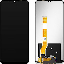 Madrid Papel Οθόνη με Πλαίσιο για Realme C35, Narzo 50A (Μαύρο)