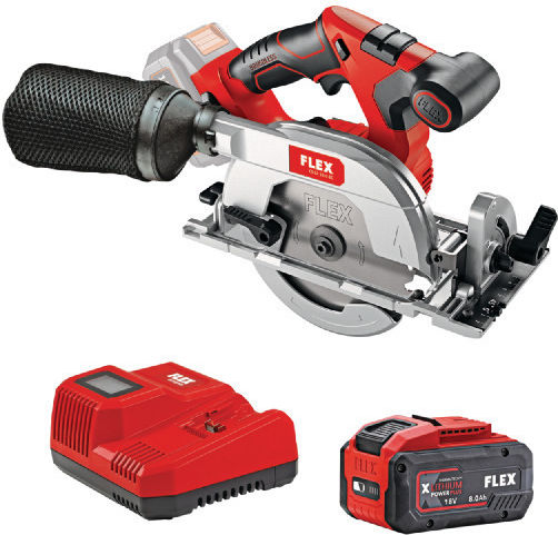 Flex CS 62 18.0-EC Циркулярна пила 1x8Ах със Система за Изсмукване