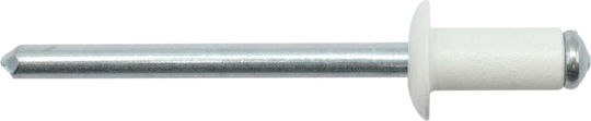 S-r-c 7337cw-4814 Nieten Din 7337 Farbige Weiße 4,8 X 14,0mm 500 Stück