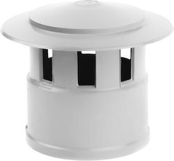 Ventilation Cap for Sewerage Φ75 PVC White Ventilation Cap for Sewerage Φ75 PVC White