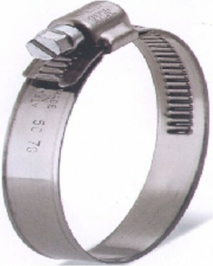 Βιδωτό Κολάρο Σφυγκτήρας 12mmx 35-50mm Inox W4 Norma Group W435-50/12
