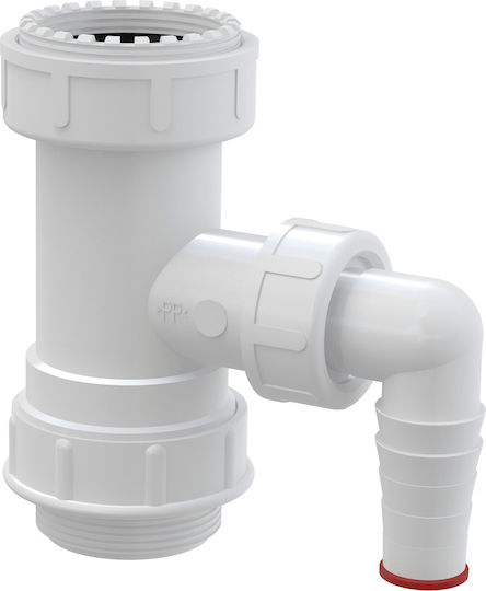 Alcaplasta Verschiedene Sanitärartikel Waschmaschinenabfluss Ecke 1+1/2" 1+1/4"