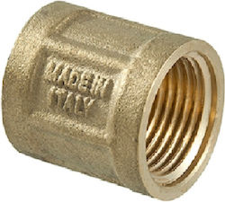 Μούφα Ορειχάλκινη Θηλυκή 1/2" Tdm Brass
