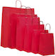 Paper Bag Red Twisted Premium 22x10x29 300pcs
