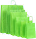 Papier Plastiktüte Grünes Gedrehtes Premium 27x12x37 250 Stück