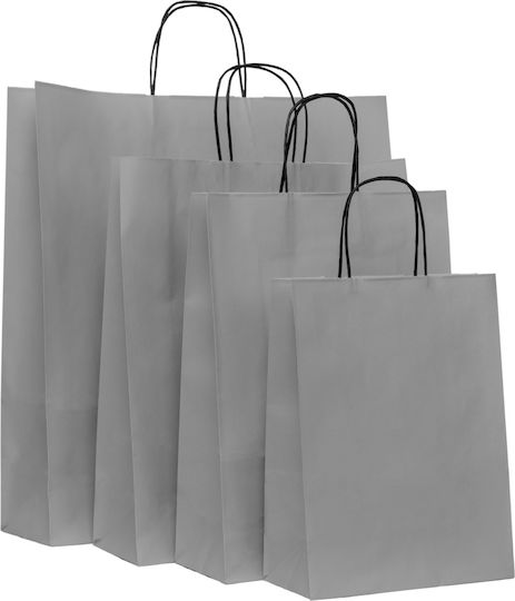 Paper Bag Gray Twisted Premium 36x12x41 200pcs