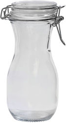 Rgc8 Resealable Δοχείο Γυάλινο Καπάκι Σιλικόνης 250 Ml Tablecraft