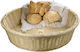 Rattan Bread Basket 40x8cm 537