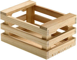 Coș pentru Pâine și Servire Lemn 25x17x10cm 205 Coș pentru Pâine și Servire Lemn 25x17x10cm 205