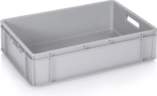 Crate-Box Gray Solid 31lt 60x40x16cm 0160 Plastic Box