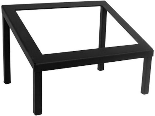 Inclined Tall Metal Base Riser Gn1/2 28.7x23.3x18.6/8.5cm Black Select Concept Sel014