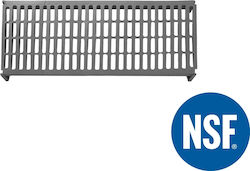 Ράφι Διάτρητο Πλαστικό Nsf Κατάλληλο Τρόφιμα Κατάψυξη 1220μ X 455β Mm Σετ 4 Τεμαχιων C372537