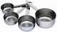 Pack of 4 Inox Measuring Cups