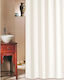 Hotel Shower Curtain Solid Ecru 240x200
